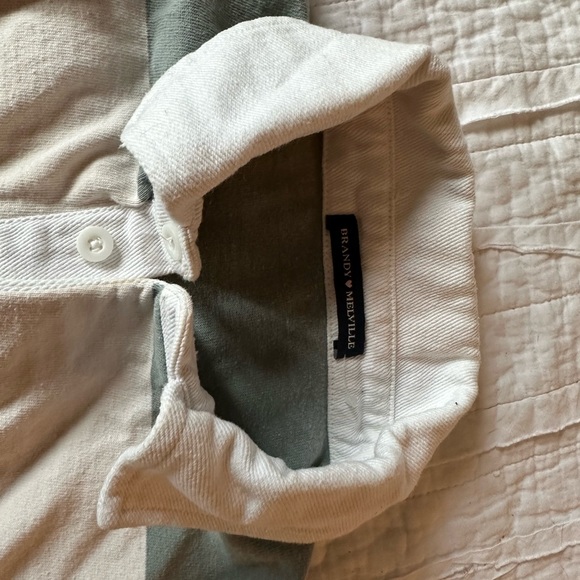 Cropped Brandy Melville rugby top - Picture 2 of 2